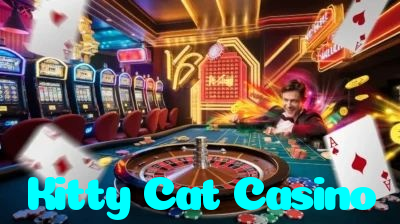 Kitty Cat Casino casino presented on mobile device in Pakistan with slots and live games